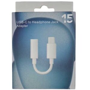 Adaptador tipo-c a jack dig.IP15 FSD1518