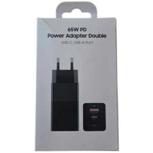 Adaptador cargador 65W doble FSD1736