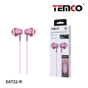 Auricular tipo C EAT22 Rosa