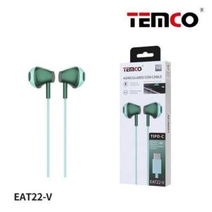 Auricular tipo C EAT22-V Verde