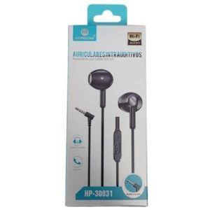 Auricular con cable Jack HP-30031 N