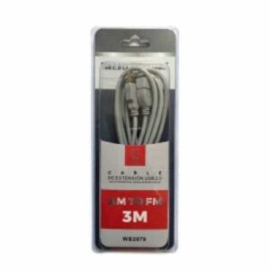 Cable Woox de extensión USB 2.0 WB2879