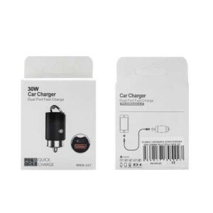 Cargador mini coche QC4.0 WKN-337