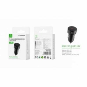 Single PD Car Charger MX0139 20W Negro