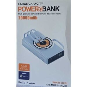 Power bank 20000 mAh inalambrico MP082