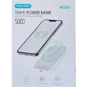 Power bank 5000mAh 15W magnetica PB-5101
